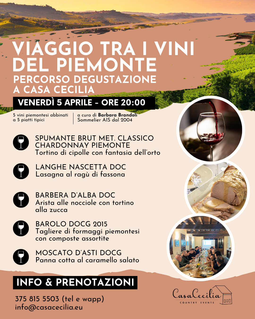 degustazione vini piemontesi