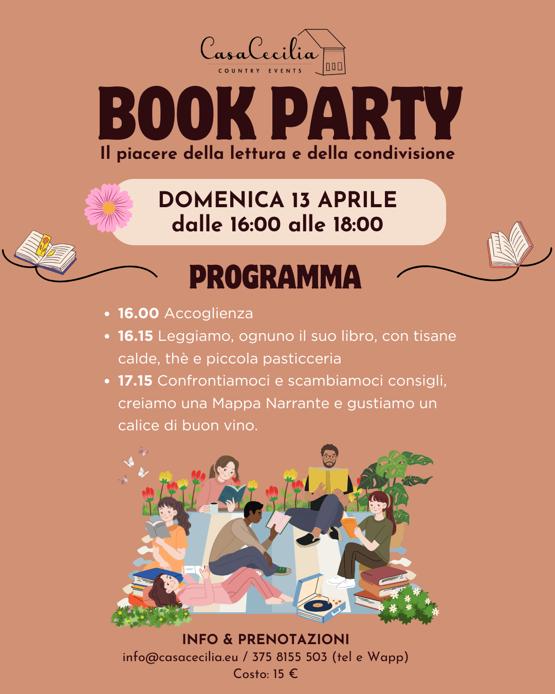 BOOK PARTY Aprile 1