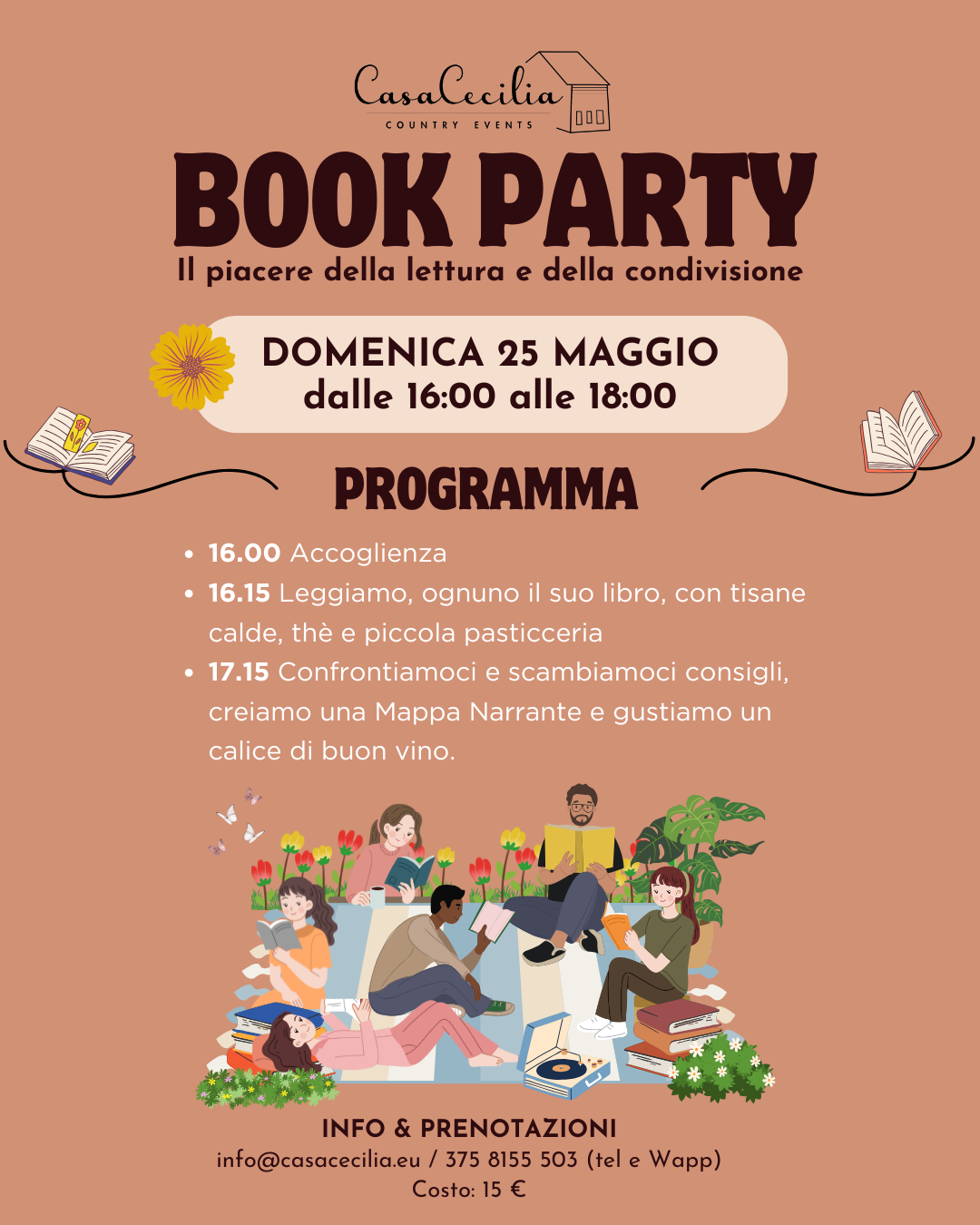 BOOK PARTY Maggio 1